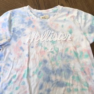 tie dye hollister shirt